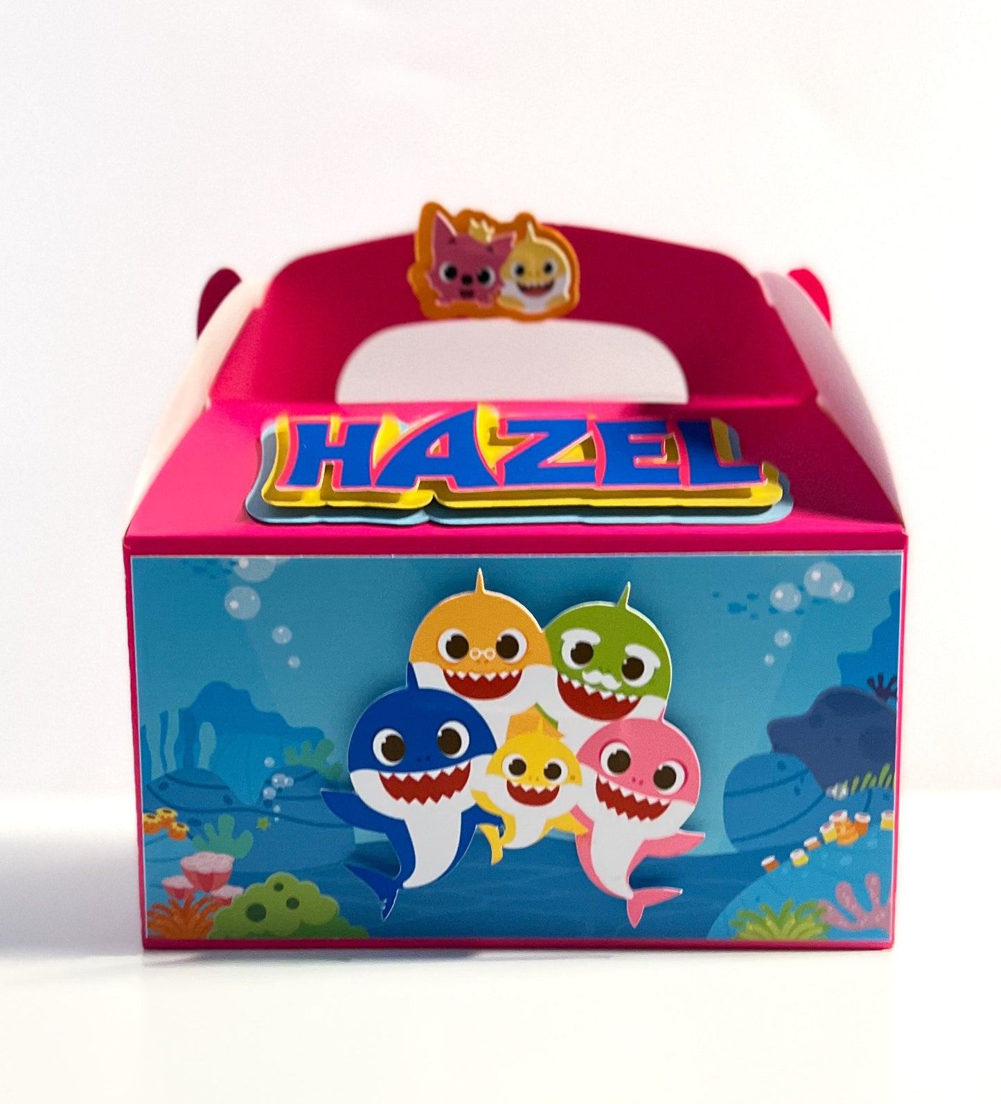 Baby Shark Party Favor Box