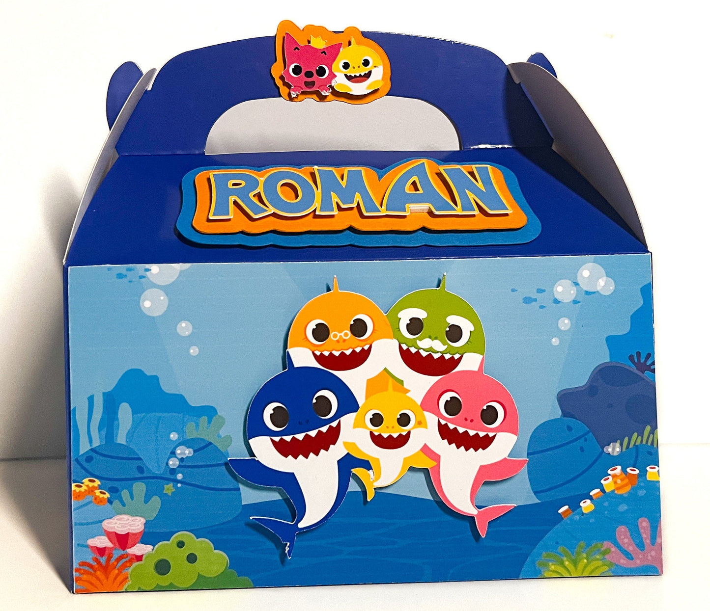 Baby Shark Party Favor Box
