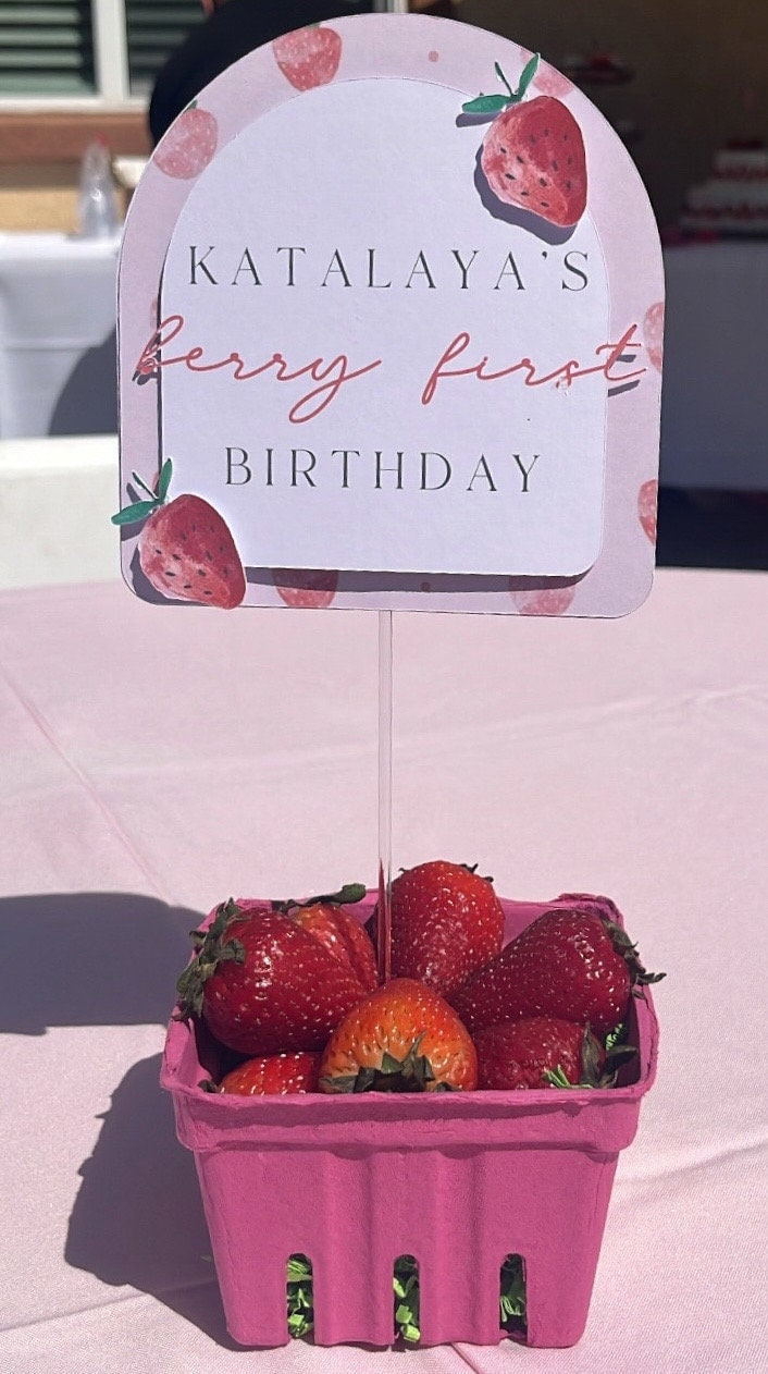 Berry First Centerpiece